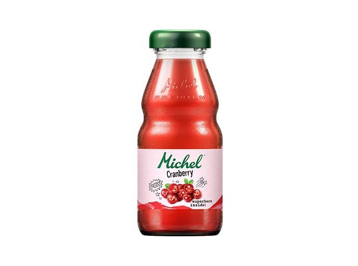 Michel Cranberry Glas Har 24x0.20l