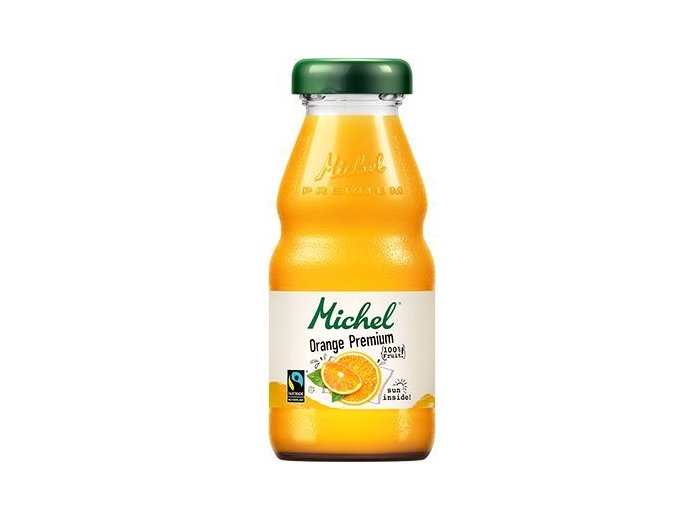 Michel Orange Premium Fair Trade Glas Har 24x0.20l