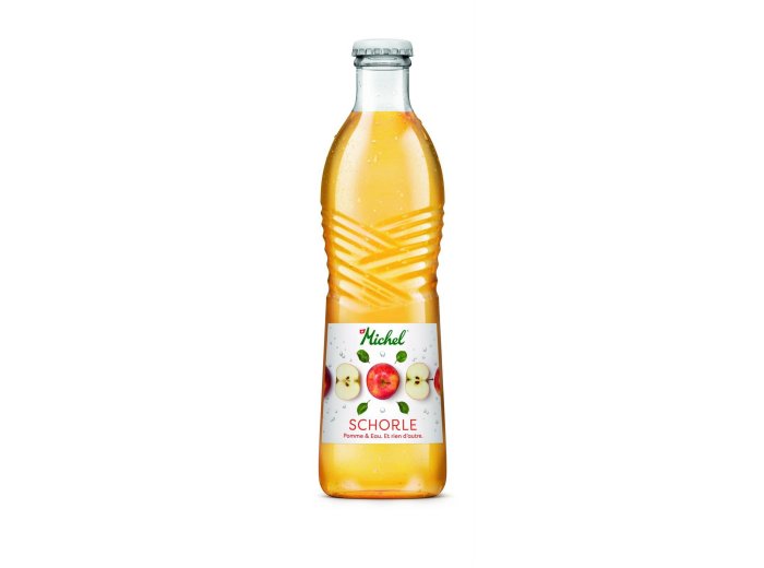 Michel Schorle Apfel Glas Har 24x0.33l