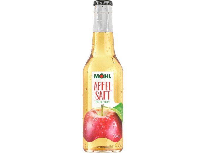 Möhl Apfelsaft hell Glas Har 24x0.33l