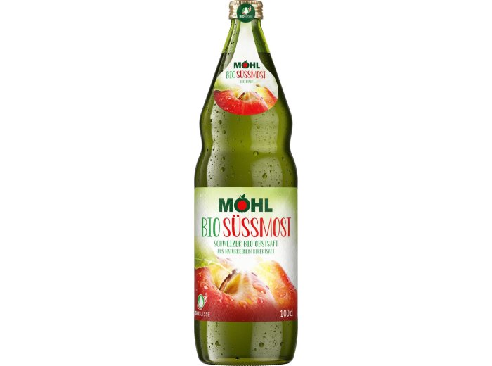 Möhl BIO Süssmost Glas Har 12x1.00l