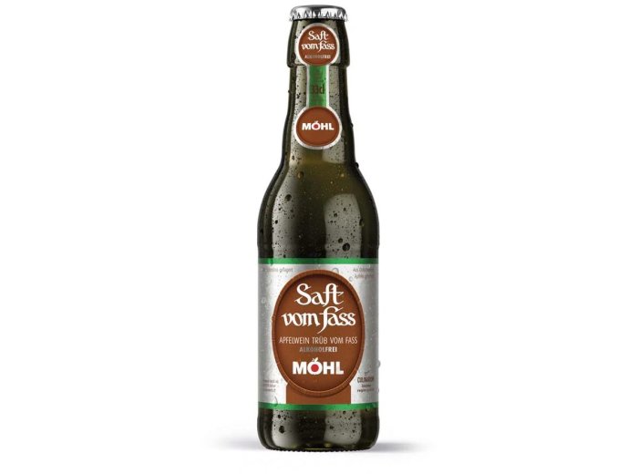 Möhl Saft vom Fass trüb alkoholfrei Kar 6x0.33l