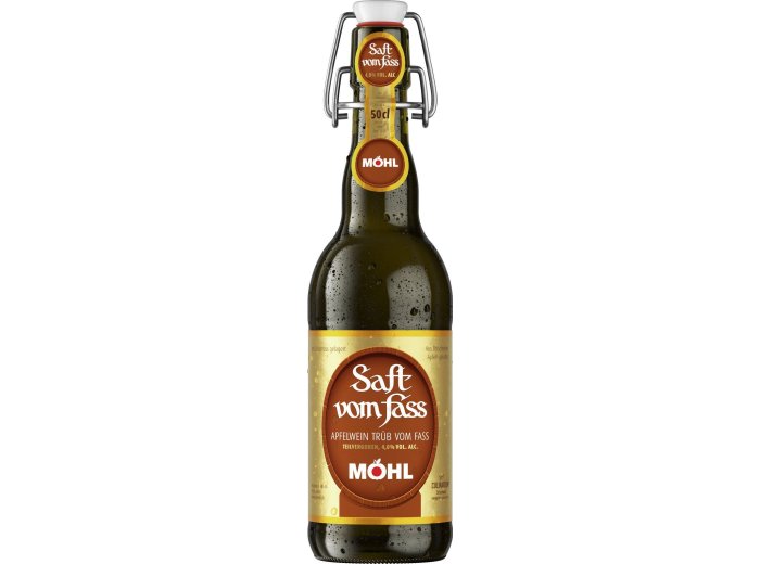 Möhl Saft vom Fass trüb Bügel Har 15x0.50l