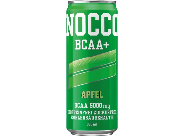 NOCCO BCAA+ Apfel Dose Kar 24x0.33l