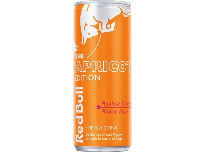 Red Bull The Apricot Edition - Aprikose Dose Tra 24x0.25l