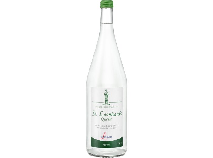 St. Leonhardsquelle medium Glas Har 6x1.00l