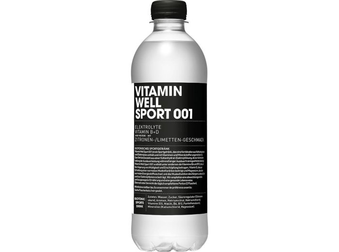 Vitamin Well Sport 001 PET Tra 12x0.50l