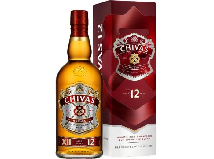 Whisky Chivas Regal 12 years Kar 6x0.70l