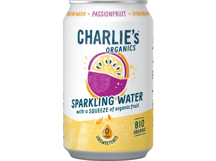 Charlies Organic Soda Passionfruit Bio Dose Tra 12x0.33l