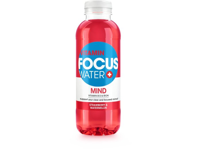 FOCUSWATER MIND Erdbeere & Wassermelone PET Tra 12x0.50l