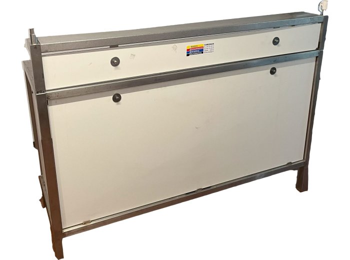 Buffet 1.6m Alu mit Baraufsatz Stück