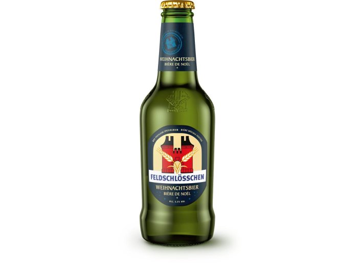 Feldschlösschen Weihnachtsbier Glas Tra 6x0.33l