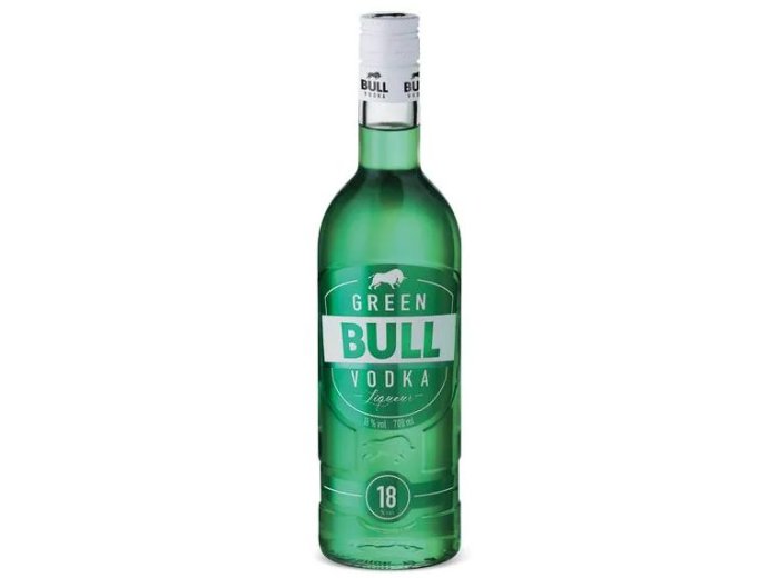 Green Bull Vodka Likör Kar 6x0.70l