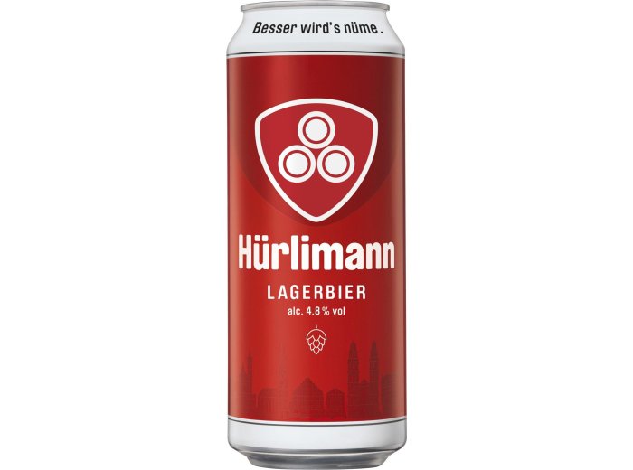Hürlimann Lager Dose Tra 4x6x0.50l
