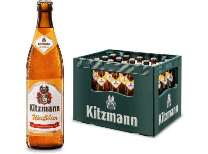 Kitzmann Weissbier Glas Har 20x0.50l