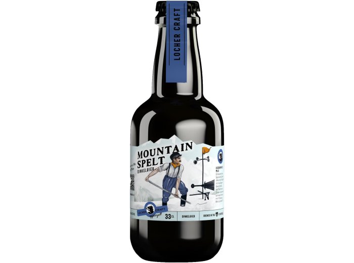 Locher Craft Mountain Spelt Glas Har 10x0.33l