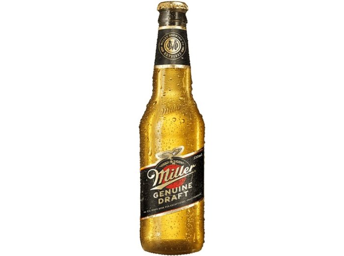 Miller Bier Genuine Draft Glas Kar 4x6x0.33l