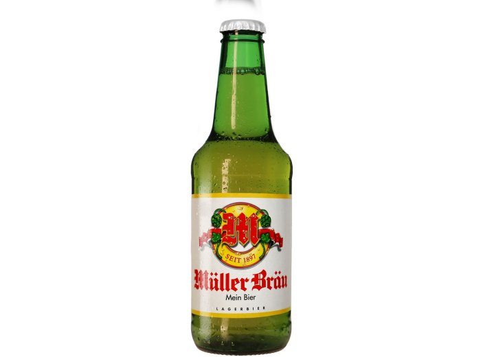 MüllerBräu Lager Glas Kar 12x0.33l