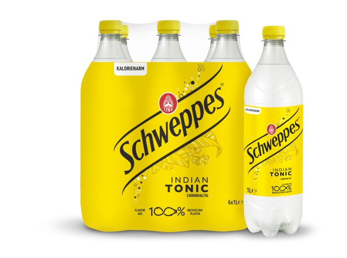 Schweppes Indian Tonic PET Tra 6x1.00l