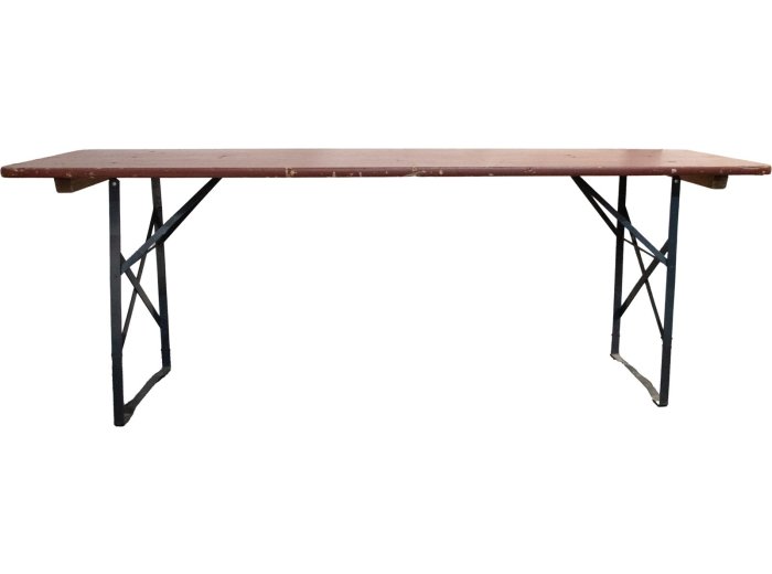 Tisch 60cm braun Stück