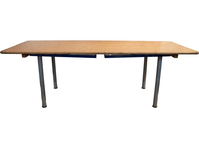 Tisch 75cm Z mit Schraubbeinen Stück