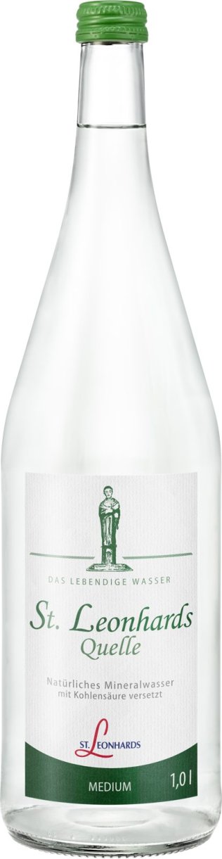St. Leonhardsquelle medium Glas Har 6x1.00l