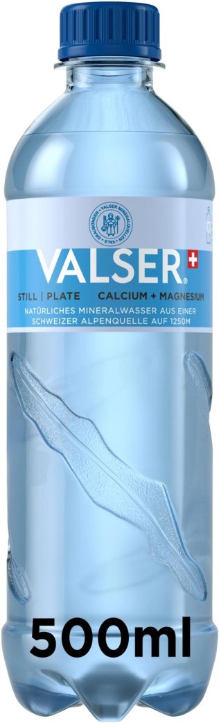 Valser Still Calcium und Magnesium PET Tra 24x0.50l