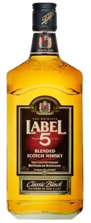 Whisky Scotch Blend Label 5 Kar 6x0.70l