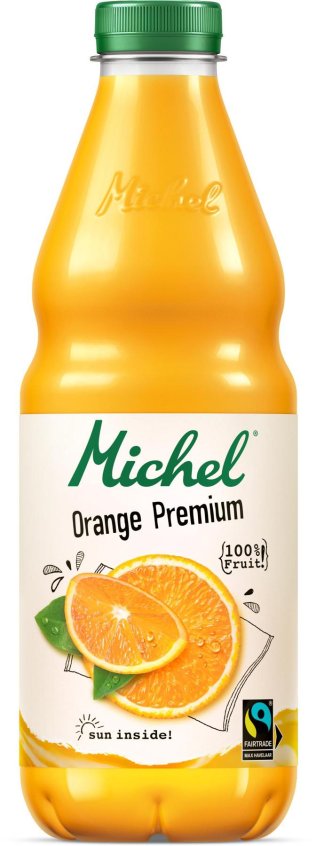 Michel Orange Premium Fair Trade PET Tra 4x1.00l