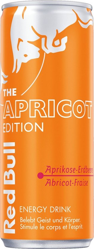 Red Bull The Apricot Edition - Aprikose Dose Tra 24x0.25l