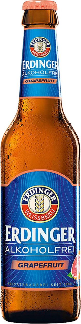 Erdinger Alkoholfrei Grapefruit Glas Har 24x0.33l