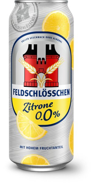 Feldschlösschen Zitrone 0.0% Dose Tra 4x6x0.50l