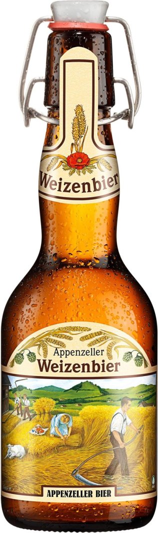 Appenzeller Bier Weizen Bio Glas Har 20x0.33l