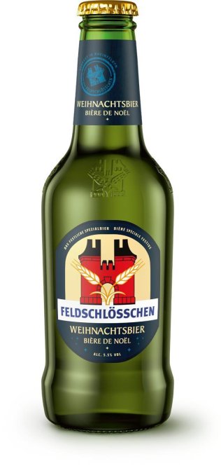Feldschlösschen Weihnachtsbier Glas Tra 6x0.33l