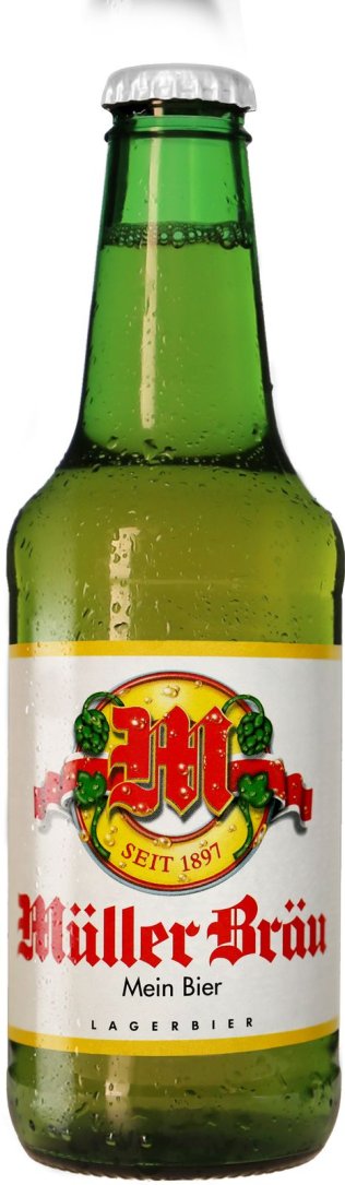 MüllerBräu Lager Glas Kar 12x0.33l