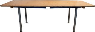 Tisch 75cm Z mit Schraubbeinen Stück