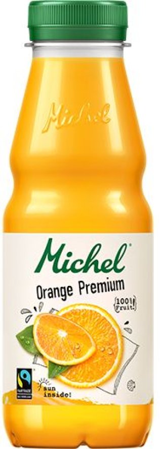 Michel Orange Premium PET Tra 4x6x0.33l