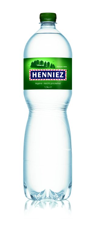 Henniez grün mit wenig CO2 PET Har 6x1.50l