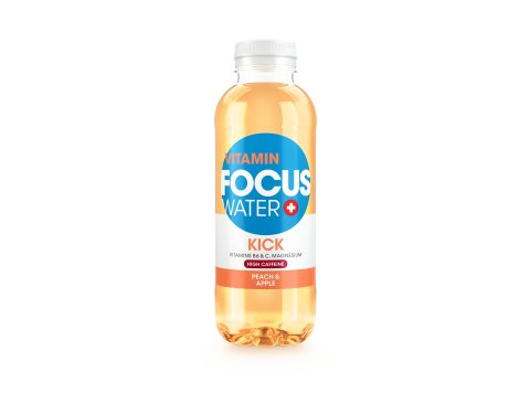 Focuswater Kick Pfirsich & Apfel PET Tra 12x0.50l
