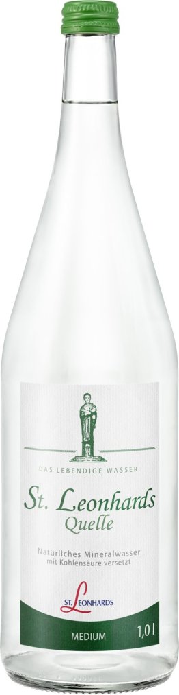 St. Leonhardsquelle medium Glas Har 6x1.00l