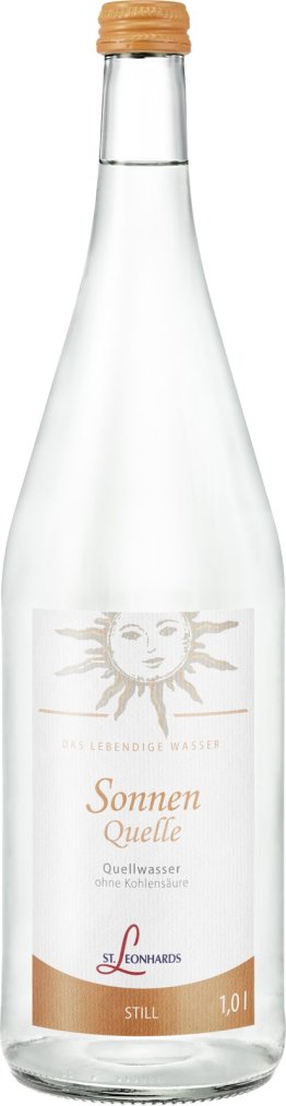St. Leonhards Sonnenquelle Glas Har 6x1.00l