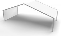 Zelt Anbauraster 10x5m Stück
