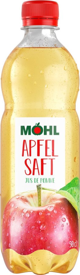 Möhl Apfelsaft hell PET Tra 4x6x0.50l