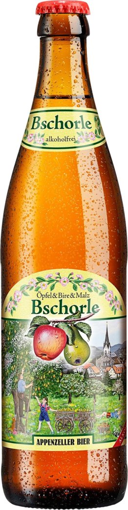 Appenzeller Bier Bschorle alkoholfrei Glas Har 20x0.50l