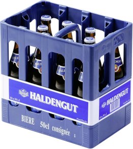 Haldengut Lager Glas Har 10x0.50l