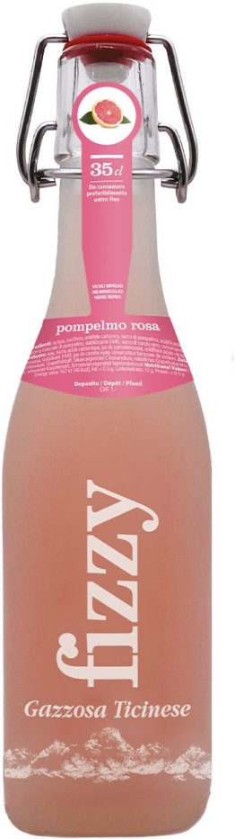 Gazzosa Ticinese Fizzy Rosa Grapefruit Har 20x0.35l