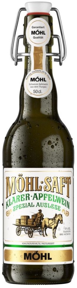 Möhl Saft klar Spezial Bügel Har 15x0.50l