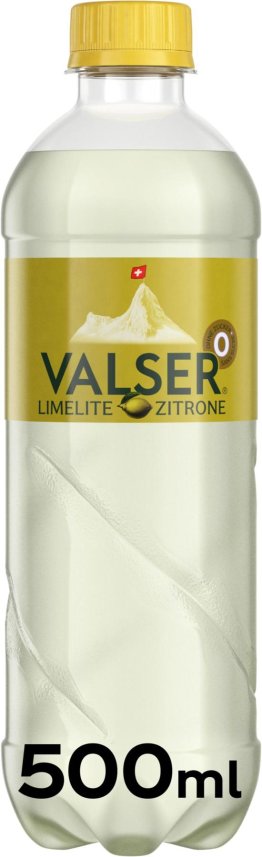 Valser Prickelnd Zitrone Limelite PET Tra 4x6x0.50l