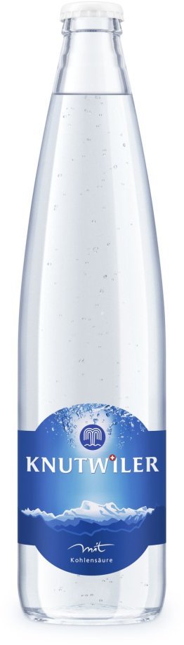 Knutwiler blau mit Kohlensäure Glas Har 20x0.50l