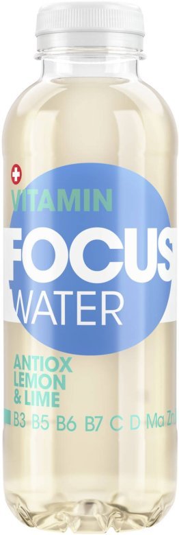 Focuswater Antiox Zitrone & Limette PET Tra 12x0.50l